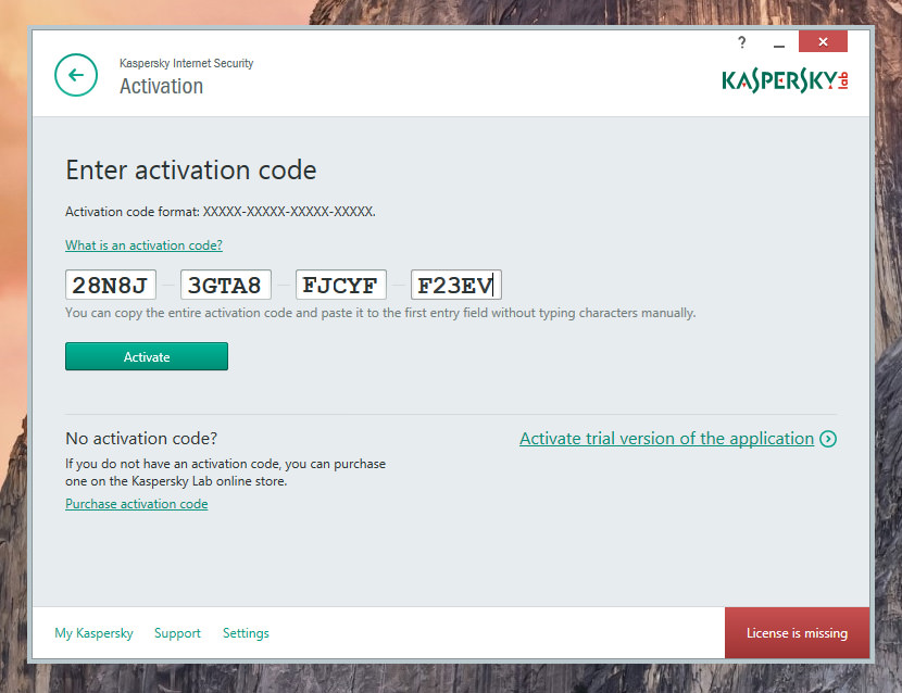 Kaspersky Internet Security 2016 Activation Code Free